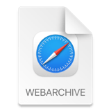 File icon for webarchive